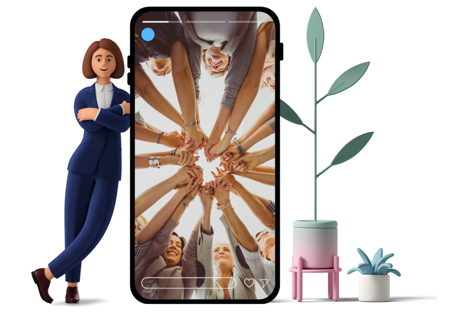 WhatsApp komunita – podpora žen na stejné cestě